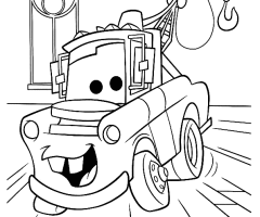 Cars Disney coloriage