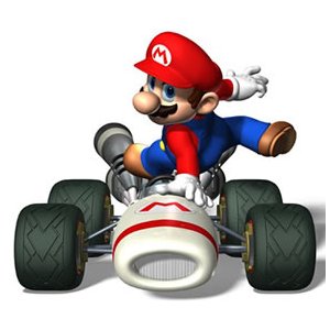 Mario sur son kart
