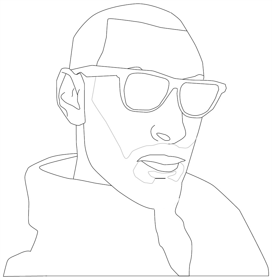 Coloriage La Fouine