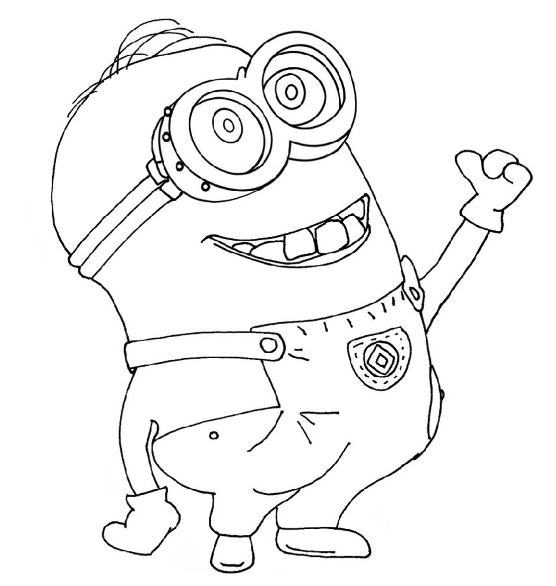 Coloriage minion