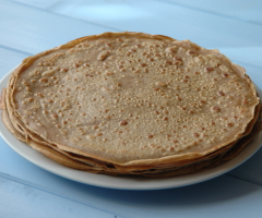 Crêpe à la châtaigne